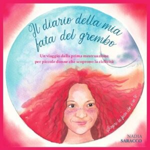 Copertina del "Diario della Mia Fata del Grembo", con illustrazioni vivaci e testo accattivante